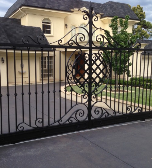 wrought iron gates melbourne