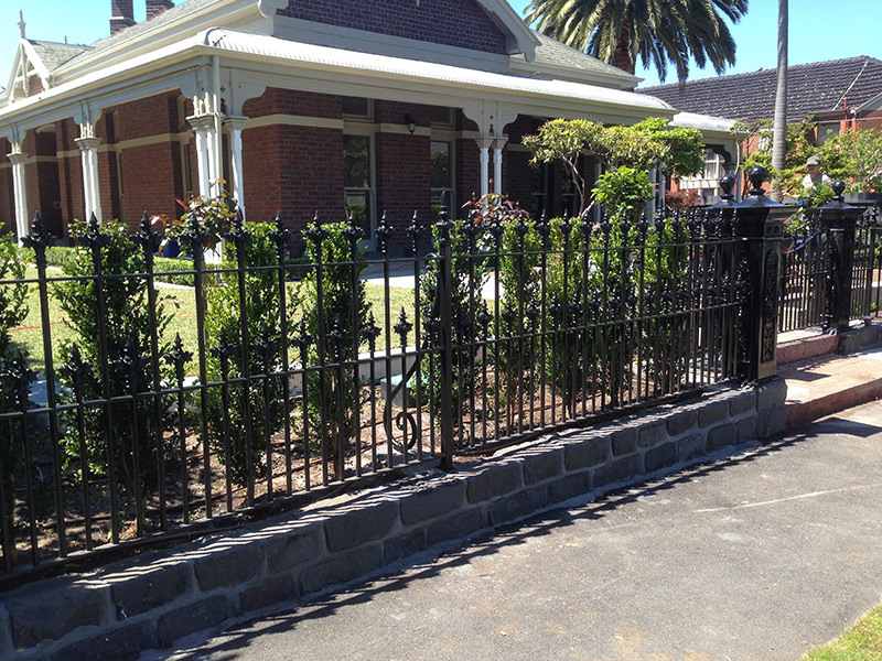 wrought iron fencing melbourne